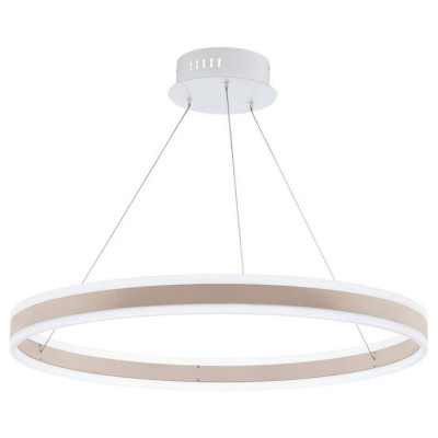 39313 Светодиод. подвес TONARELLA с димм., 78W(LED), 9120lm, ?800, H1500, сталь, шампань/пластик, ма