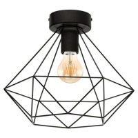 43004 Потолочный светильник TARBES, 1x60W (E27), ?325, Н275, сталь, черный