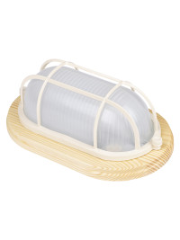 Светильник НПБ1402 сосна овал с реш. 60Вт IP54 TDM Electric, SQ0303-0436