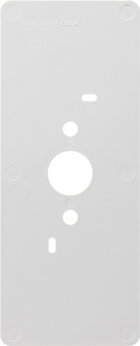125600 Gira Монтажная пластина кв-ой станции накладн. м-жа