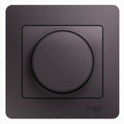 Диммер   поворотный, 300Вт, в сборе, СИРЕНЕВЫЙ ТУМАН