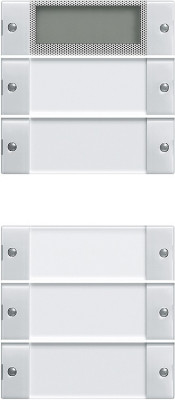 214503 Gira Комплект клавиш, 5 шт. Plus