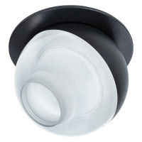 Arte Lamp DENEB, Встраиваемый светильник, цвет арматуры - черный, цвет плафона/декора - , 1х8W LED, A7249PL-1BK