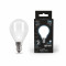 Лампа Gauss Filament Шар 5W 450lm 4100К Е14 milky LED 1/10/50, 105201205
