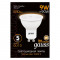 Лампа Gauss MR16 9W 830lm 3000K GU10 LED 1/10/100, 101506109