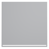 Клавиша для выключателя/переключателя одноклавишного с подсветкой, S70 (серый), VLS000216