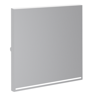 Клавиша для выключателя/переключателя одноклавишного с подсветкой, S70 (серый), VLS000216