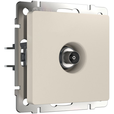 Werkel W1183062/ ТВ-розетка оконечная (айвори матовый), a062431