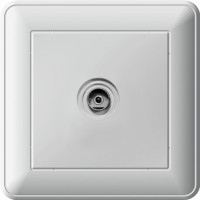 RTS-151-28 - W59 Розетка TV антенн. коннектор, в сборе, сл. кость, Schneider Electric