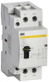 Контактор модульный с ручным упр. КМ63-20МР AC KARAT IEK, MKK12-63-20