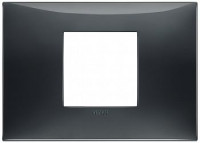 Vimar Накладка на 2 модуля центрально для коробки на 3 модуля, ардезия, 09672.03 Vimar Накладка на 2 модуля центрально для коробки на 3 модуля, ардезия, 09672.03