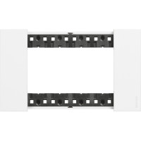 KA4804KW Bticino LIVING NOW. Декоративная рамка 4 модуля.Цвет Белый., KA4804KW