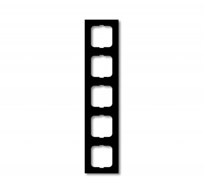 ABB BJE Future Linear Черный бархат Рамка 5-ая