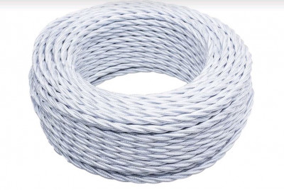 Bironi Провод 2*1,5 Белый (глянец) 150м, B1-424-071-150