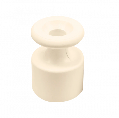 Bironi Изолятор для наружного монтажа RF, пластик песочное золото (10 шт/уп), R1-551-24-10