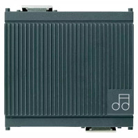 Vimar Звонок электронный 12V 3 мелодии, серый, 16420 Vimar Звонок электронный 12V 3 мелодии, серый, 16420