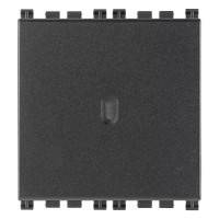 Vimar Переключатель 1P 10AX осевой 2M серый, 19104.2