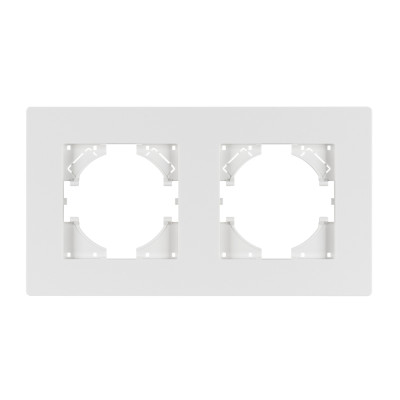 049750 - Рамка пластиковая FRM-PERIO-PL-2-WH (Arlight, -)