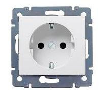 Legrand Cariva DIY Розетка 2К+З, нем. Стандарт, слоновая кость, 695916