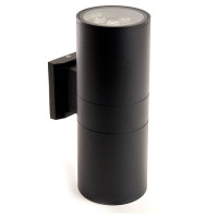 Светильник уличный светодиодный, 2*9W, 1500Lm, 2700K, черный DH0710, Feron 48354