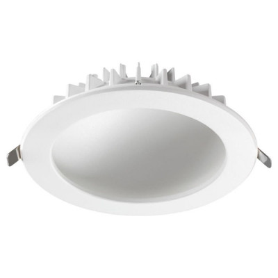 Novotech 358807 SPOT NT21 237 белый Светильник встраиваемый светодиодный IP20 LED 20W 1600Лм 3000K 100-240V GESSO