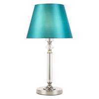 ST LUCE SL1755.174.01 Прикроватная лампа ST-Luce Никель/Зеленый E27 1*60W