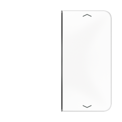 клавиша с символом для 2-клавишного пульта KNX, белая, для серии CD, CD402TSAPWW