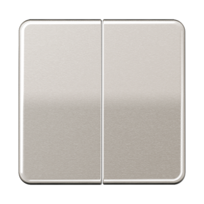 Клавиша для KNX кнопки, 2 группы; металл; платина, CD102PT