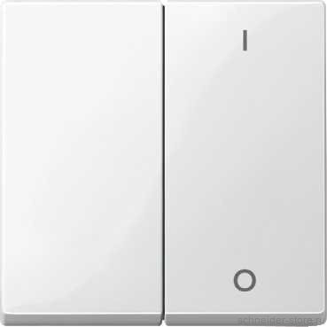 SM Клавиша 2-ная для мех-зма арт. № SCMTN312000 с символами ( I/O), бел.