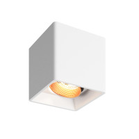 Denkirs DK3080-WBR Светильник накладной, IP 20, 10 Вт, GU5.3, LED, белый/бронзовый, пластик