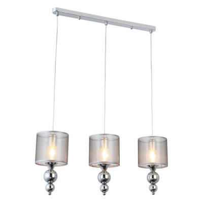 Evoluce SLE107103-03 Светильник подвесной Хром/Серебристый E27 3*40W