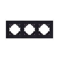 Рамка 3-постовая, черный Kollinger Aspekt AT3BK