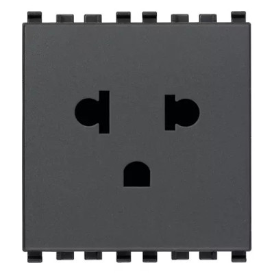 Vimar Розетка SICURY 2P+T 16A USA+EU, 20248