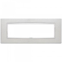 20657.C10 - Vimar Накладка классика для 7 модулей серебряный металлик 20657.C10 - Vimar Накладка классика для 7 модулей серебряный металлик