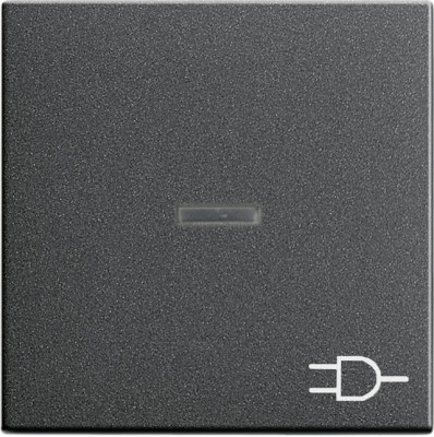 020928 Gira Клавиша с подсветкой и символом "розетка"