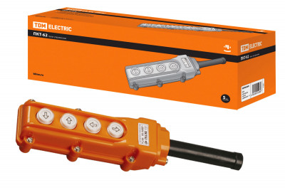 Пульт управления ПКТ-62 на 4 кнопки IP54 TDM Electric, SQ0706-0001