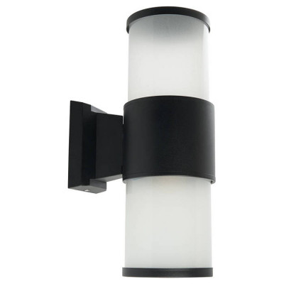 Светильник садово-парковый, 230V E27, DH0903, черный (на стену вверх/вниз), Feron 11654