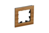 ATN353201 - ATLASDESIGN NATURE 1-постовая РАМКА, ДЕРЕВО БАМБУК, Systeme Electric
