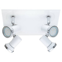 31264 Светодиодный спот TAMARA 1, 4х2,5W (GU10), IP44, белый/хром
