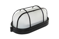 Светильник НПБ1402 черный/овал с реш. 60Вт IP54 TDM Electric, SQ0303-0037