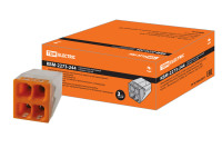 Строительно-монтажная клемма КБМ-2273-244 (2,5мм2) с пастой TDM Electric, SQ0517-0115