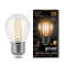 Лампа Gauss Filament Шар 5W 450lm 4100К Е27 LED 1/10/50, 105802205