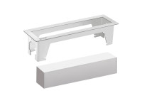 Donel Встраиваемый розеточный блок 8 мод. (4 мод. 45х45), DDSB8IN