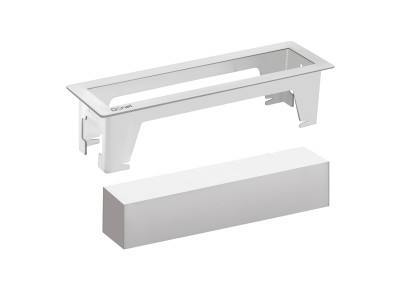 Donel Встраиваемый розеточный блок 8 мод. (4 мод. 45х45), DDSB8IN