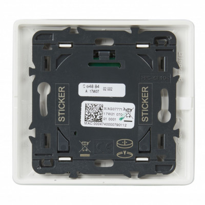 064884 - Celiane with NETATMO.Умный беспроводной сценарный выключатель "День/Ночь".Цвет Белый