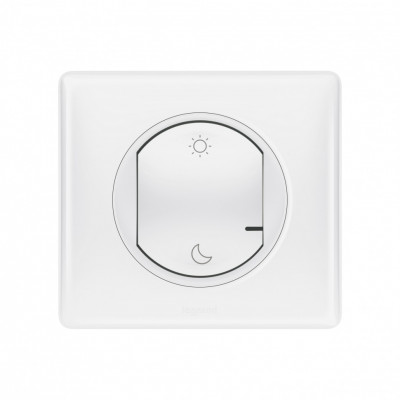 064884 - Celiane with NETATMO.Умный беспроводной сценарный выключатель "День/Ночь".Цвет Белый