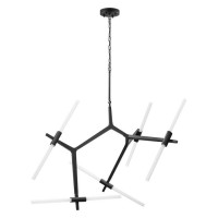 Lightstar 742107 (1373/10) Люстра STRUTTURA 10х6W (led) G9 ЧЕРНЫЙ МАТОВЫЙ (в комплекте)