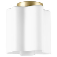 Lightstar 802013 (NUBI-X1A) Светильник NUBI 1х40W E27 ШАМПАНЬ/БЕЛЫЙ (в комплекте)