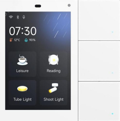 GVS CHTF-3.3/3.2.10 Сенсорная панель S3, стекло, белый