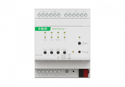 GVS KNX AFVFT-07/10.1 Контроллер для фанкойлов, 0-10В